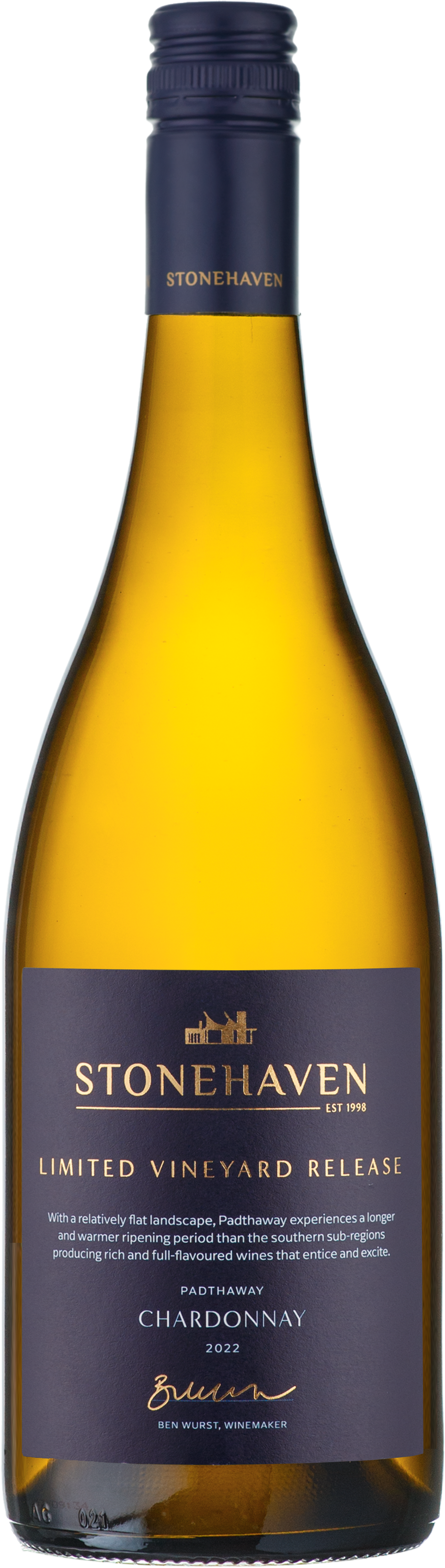 Stonehaven Limited Vineyard Release Chardonnay 2022